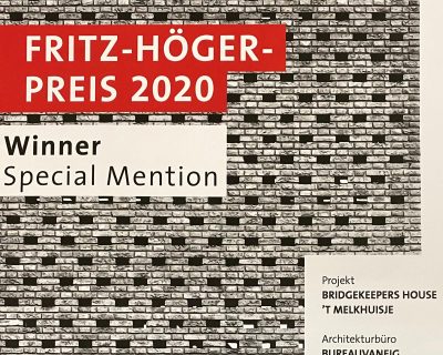 Special Mention Fritz Höger Award