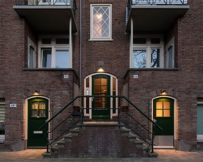 Akbarstraat deels alweer bewoond